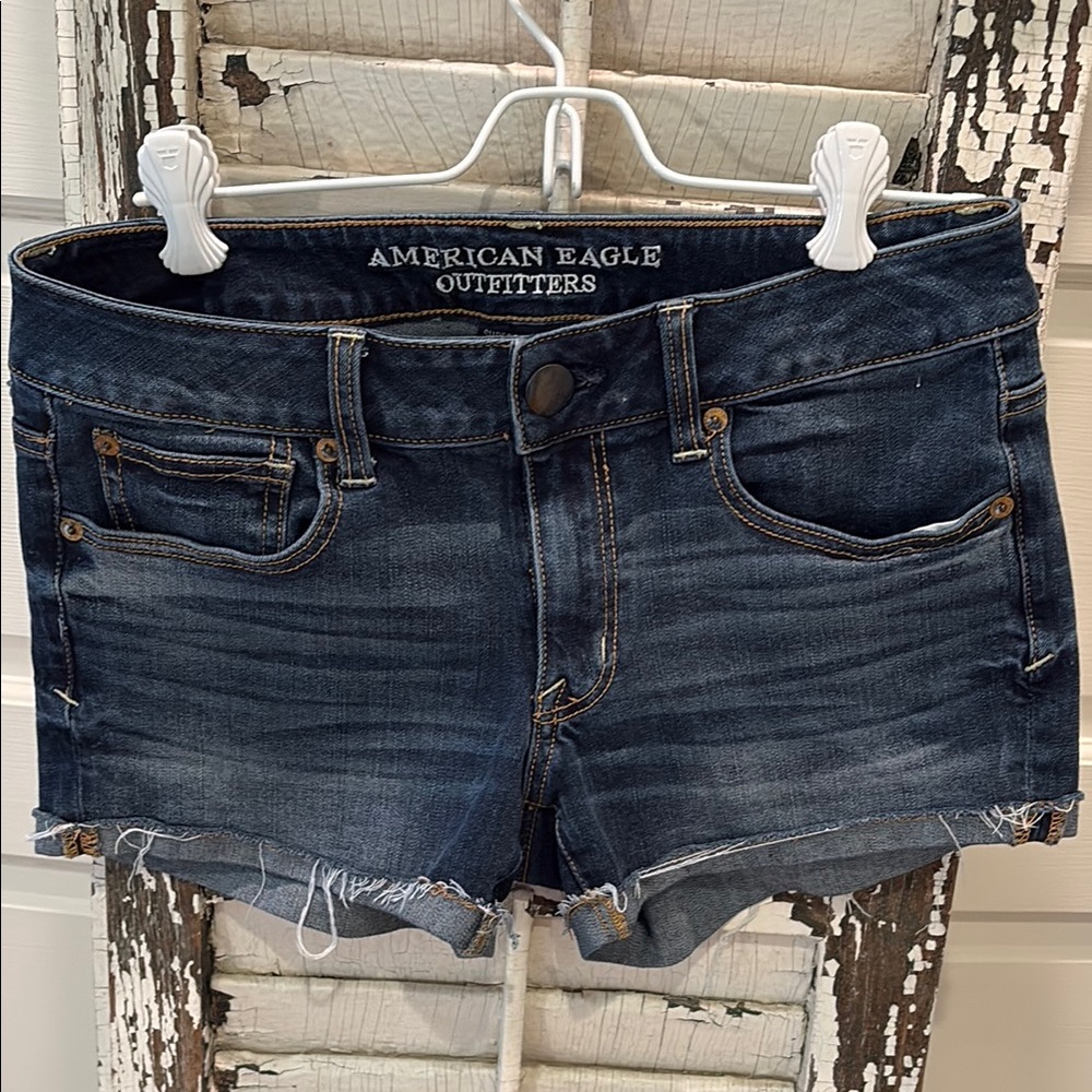 American Eagle Outfitters Women's Blue Denim Shorts, NWOT, size 6